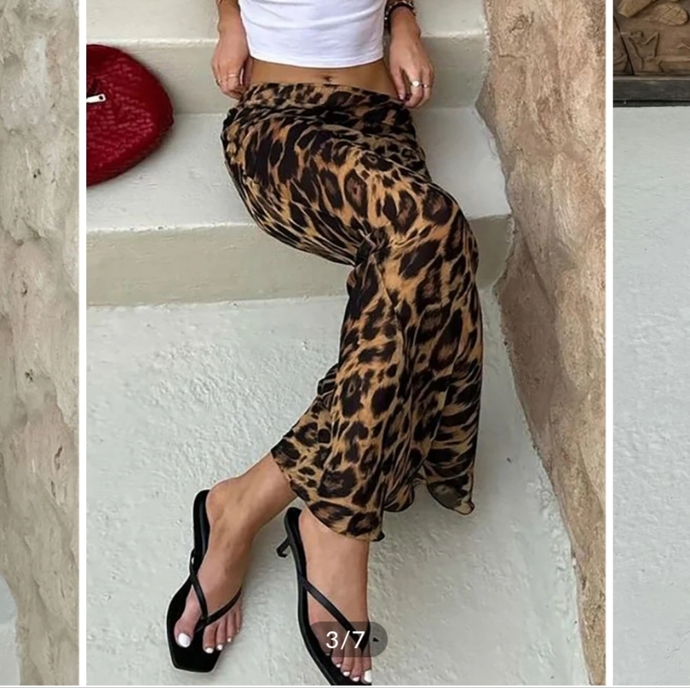 #5 Commense Animal Print Maxi Skirt - Picture 5 of 5